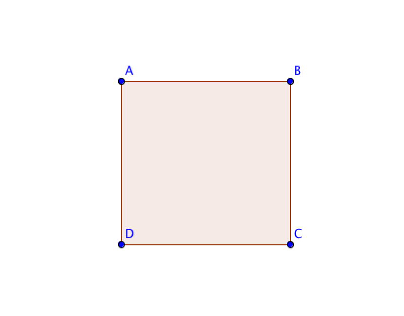 Axes de symétrie d'un carré